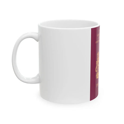 Gibraltar Passport - White Coffee Mug-Go Mug Yourself