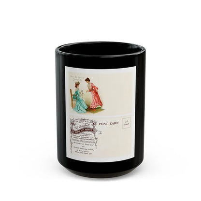 Front and back of advertising postcard for Campbell's Dye Works - Black Coffee Mug-15oz-Go Mug Yourself