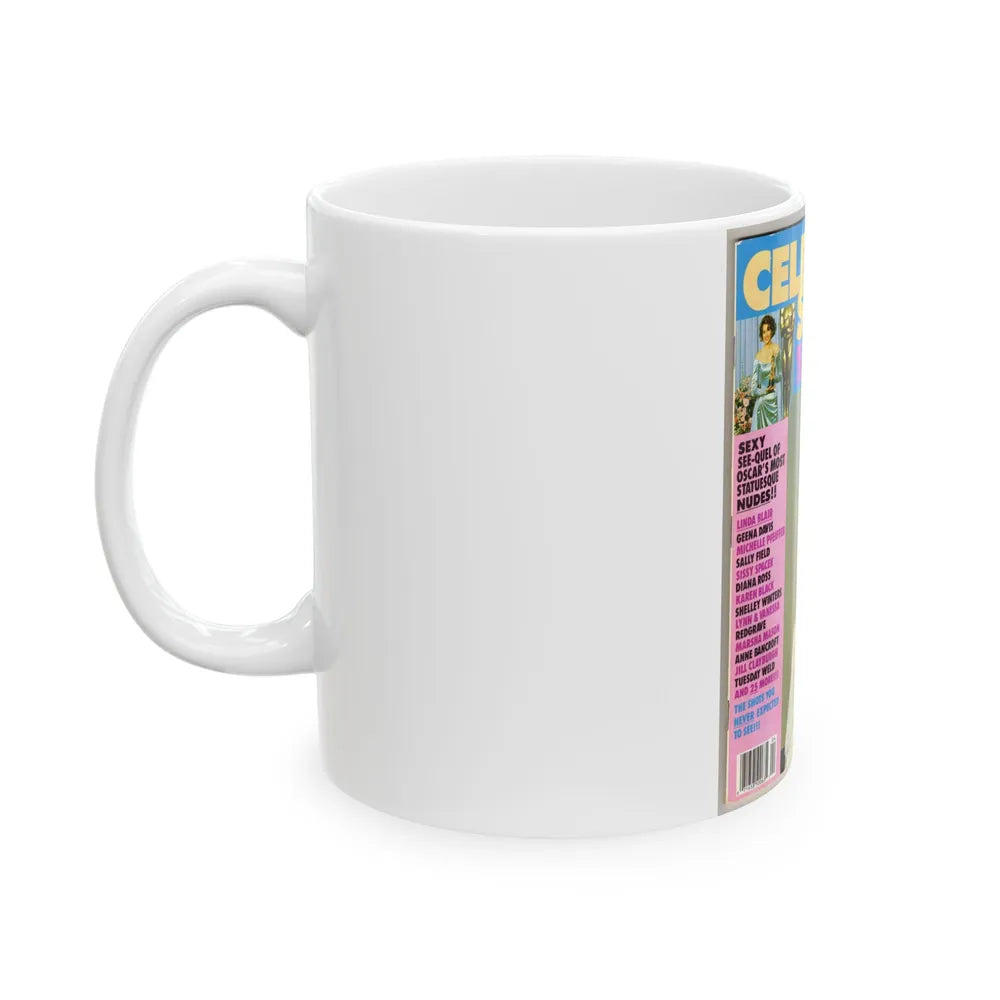 Linda Blair #148 - Mag. Cover (Vintage Female Icon) White Coffee Mug-Go Mug Yourself