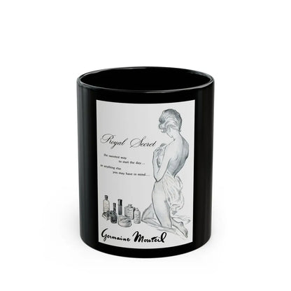 Germaine Monteil, 1963 - Black Coffee Mug-11oz-Go Mug Yourself