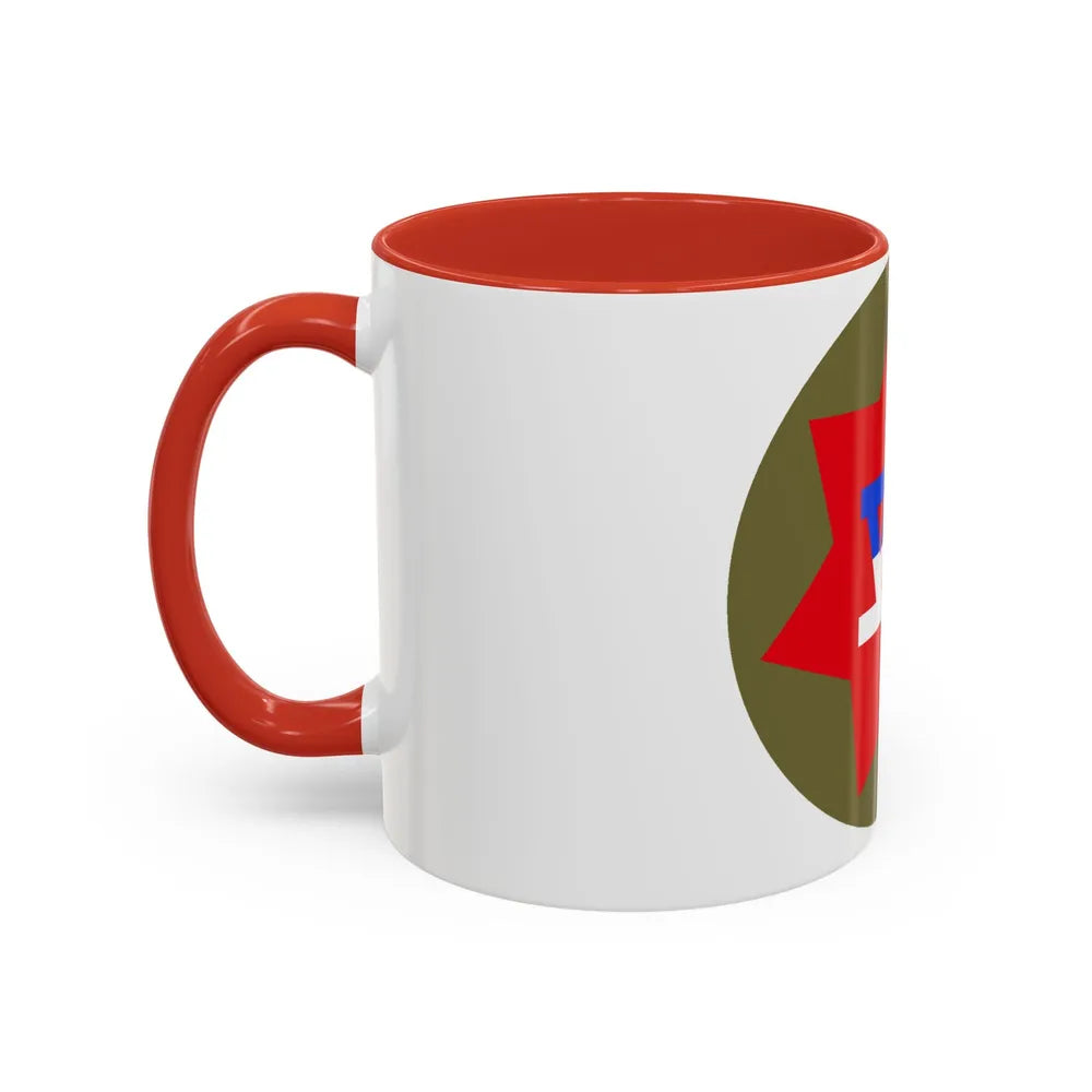 VII Corps (U.S. Army) Accent Coffee Mug-Go Mug Yourself