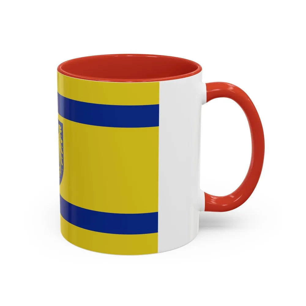 Flag of Bytom Poland - Accent Coffee Mug-Go Mug Yourself