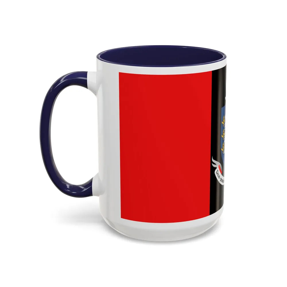 Flag of Drogheda Ireland - Accent Coffee Mug-Go Mug Yourself