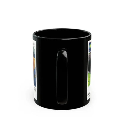 Eddie Buys A Car, 1939 - Black Coffee Mug - Go Mug Yourself