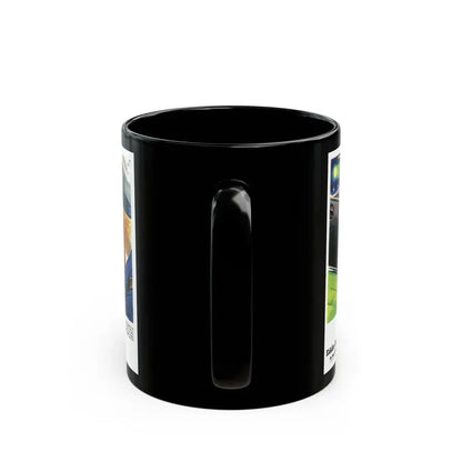 Eddie Buys A Car, 1939 - Black Coffee Mug - Go Mug Yourself