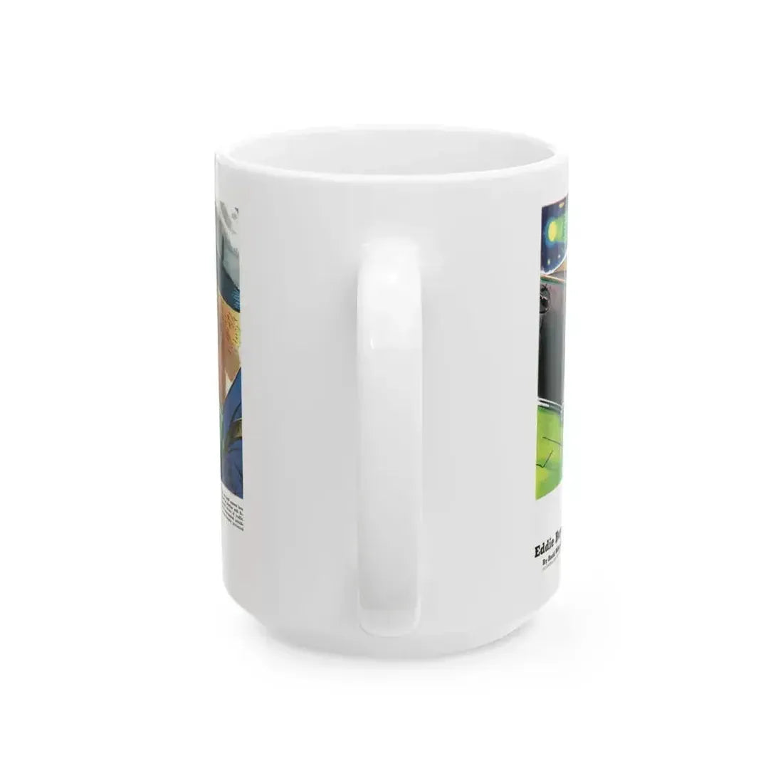 Eddie Buys A Car, 1939 - White Coffee Mug - Go Mug Yourself