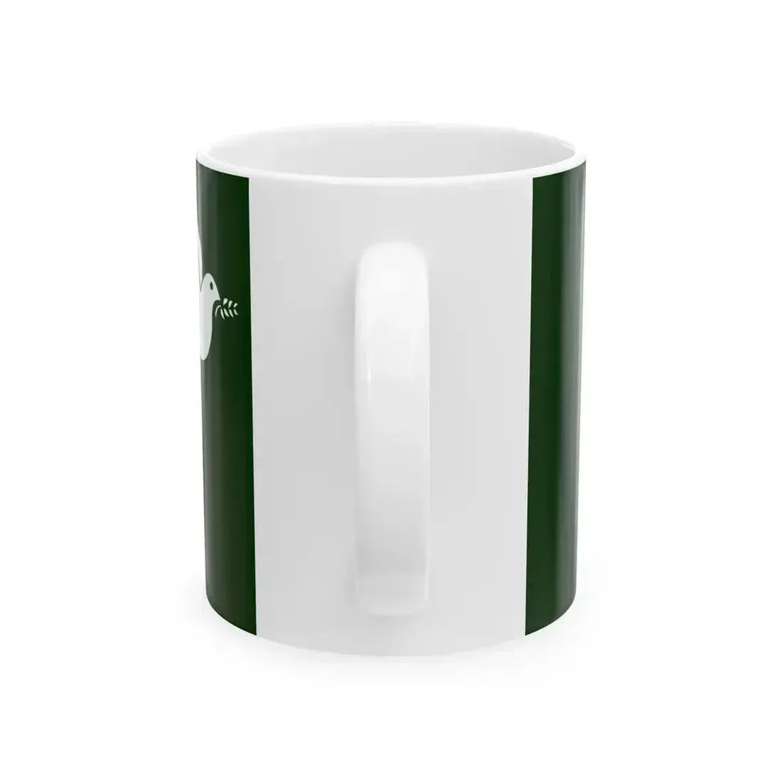 Eddie Izzards flag for Northern Ireland (Ireland) White Coffee Mug - Go Mug Yourself