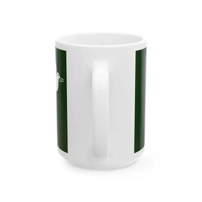 Eddie Izzards flag for Northern Ireland (Ireland) White Coffee Mug - Go Mug Yourself