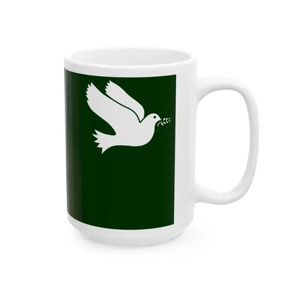Eddie Izzards flag for Northern Ireland (Ireland) White Coffee Mug - Go Mug Yourself
