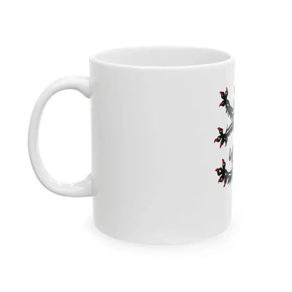 Edegem vlag (Belgium) White Coffee Mug - Go Mug Yourself