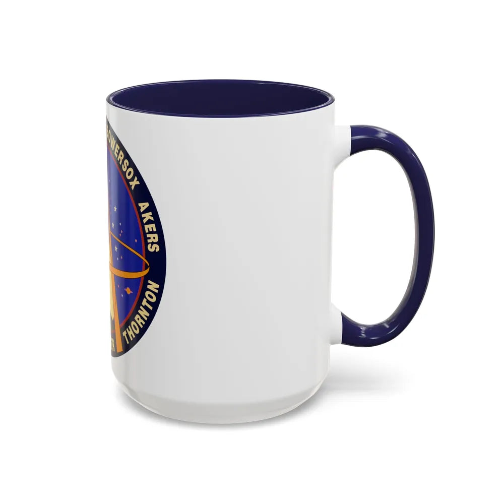 STS 61 (NASA) Accent Coffee Mug-Go Mug Yourself