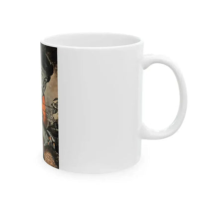 Edge Of Doom by Louis De Wohl, 1950 - White Coffee Mug - Go Mug Yourself