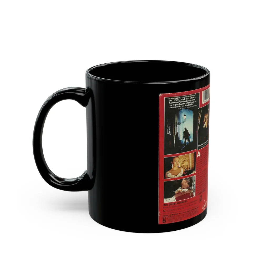 EDGE OF SANITY (VHS COVER) - Black Coffee Mug-Go Mug Yourself