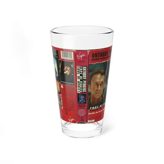 EDGE OF SANITY (VHS COVER) Pint Glass 16oz 16oz - Go Mug Yourself