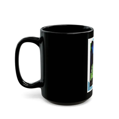 EDGE OF THE AXE 1988 Movie Poster - Black Coffee Mug - Go Mug Yourself