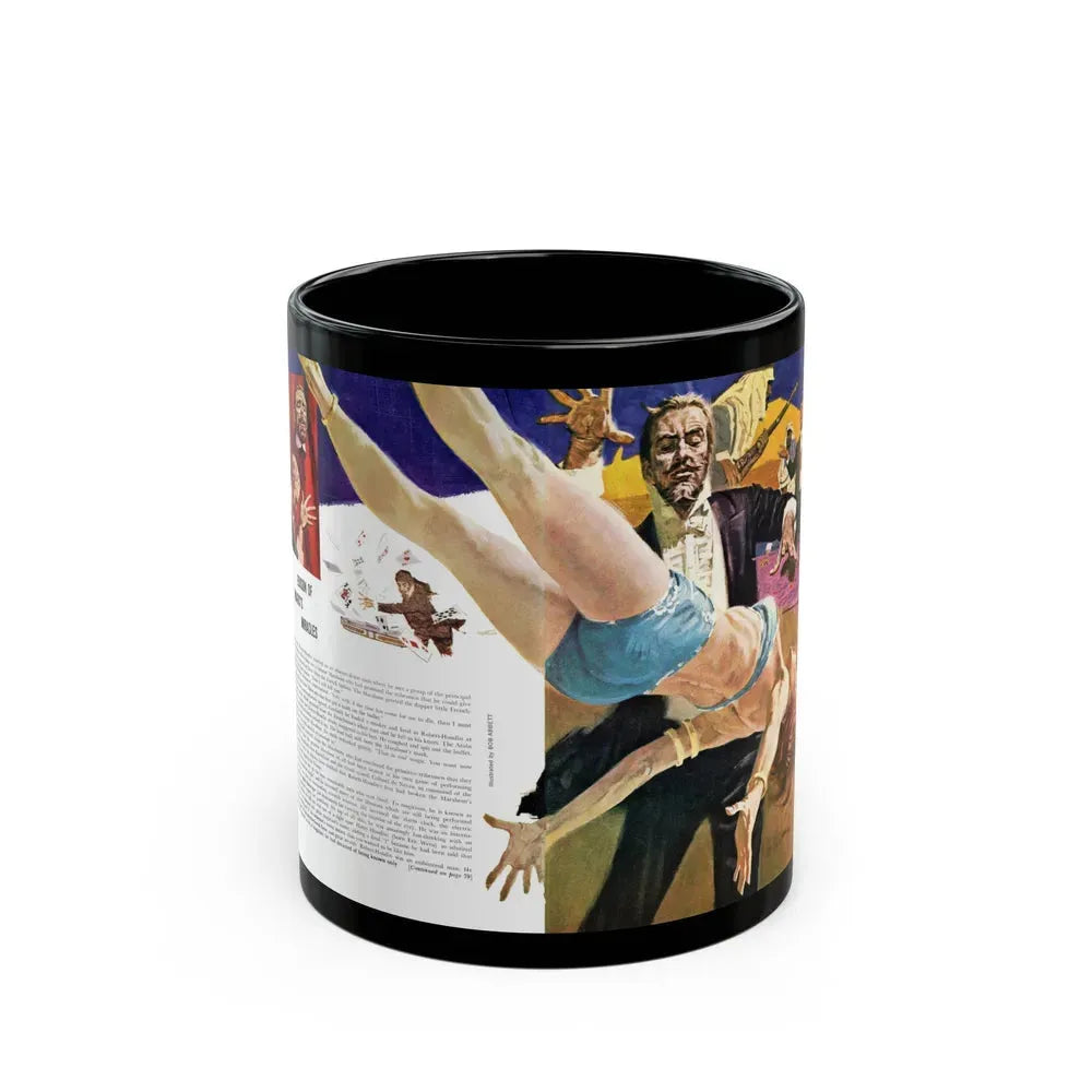 Edison of Magic's Miracles, True magazine, May 1961 - Black Coffee Mug 11oz - Go Mug Yourself