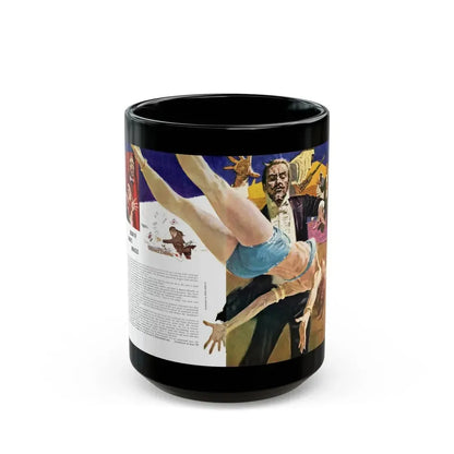 Edison of Magic's Miracles, True magazine, May 1961 - Black Coffee Mug 15oz - Go Mug Yourself
