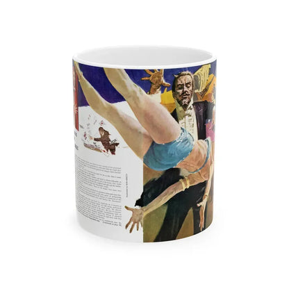 Edison of Magic's Miracles, True magazine, May 1961 - White Coffee Mug 11oz - Go Mug Yourself