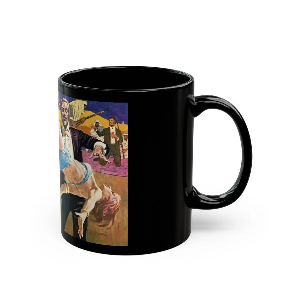 Edison of Magic's Miracles, True magazine, May 1961 - Black Coffee Mug-Go Mug Yourself