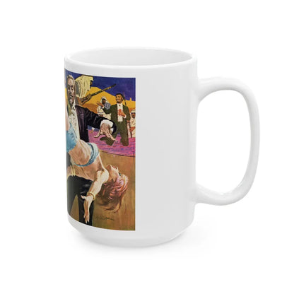 Edison of Magic's Miracles, True magazine, May 1961 - White Coffee Mug-Go Mug Yourself