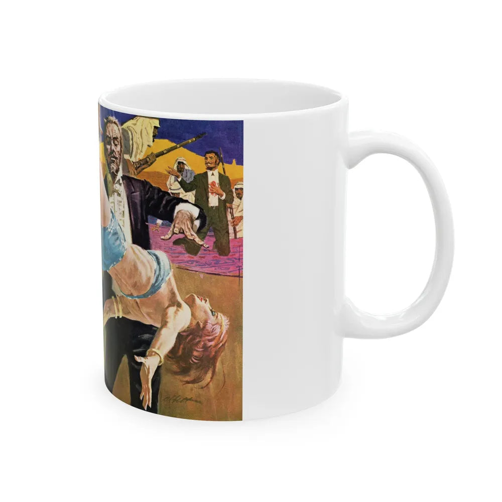 Edison of Magic's Miracles, True magazine, May 1961 - White Coffee Mug-Go Mug Yourself