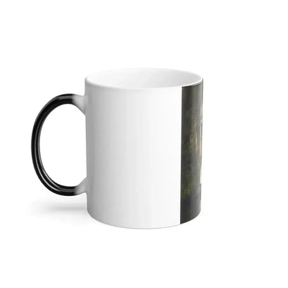 Edith Hayllar (1860-1948) Feeding of the Swans - 1889 - Color Changing Mug 11oz - Go Mug Yourself