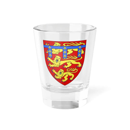 Edmund Crouchback Arms (England) (Coat of Arms) Shot Glass 1.5oz 1.5oz - Go Mug Yourself