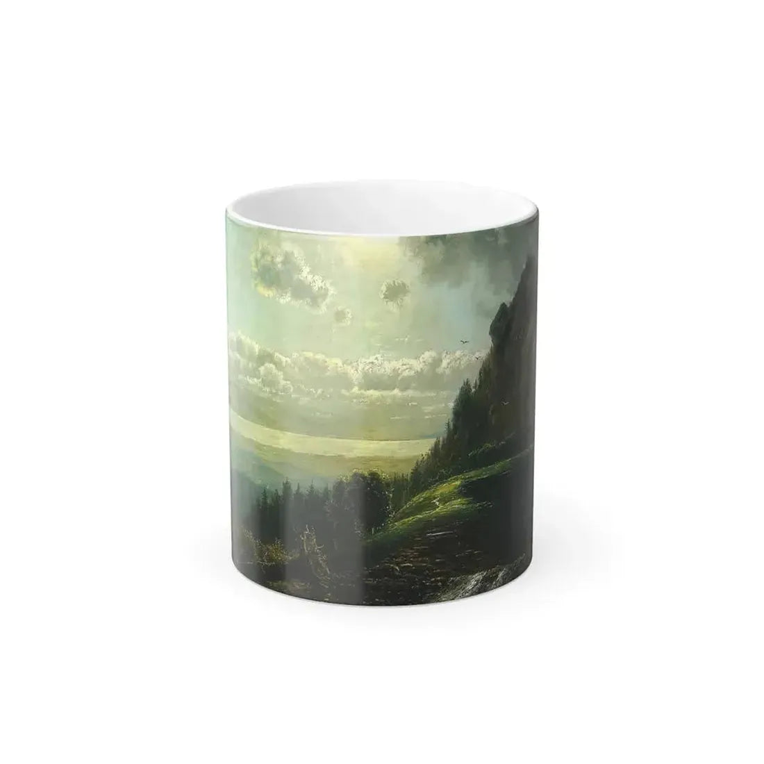 Edmund Darch Lewis (1835-1910) Catskill Landscape - Color Changing Mug 11oz 11oz - Go Mug Yourself