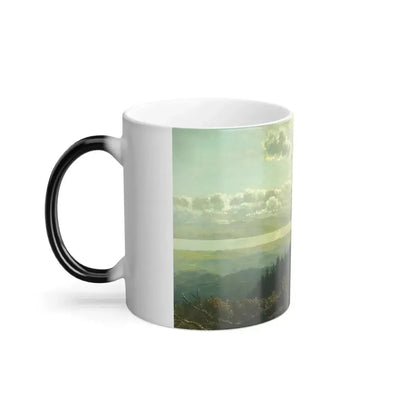 Edmund Darch Lewis (1835-1910) Catskill Landscape - Color Changing Mug 11oz - Go Mug Yourself