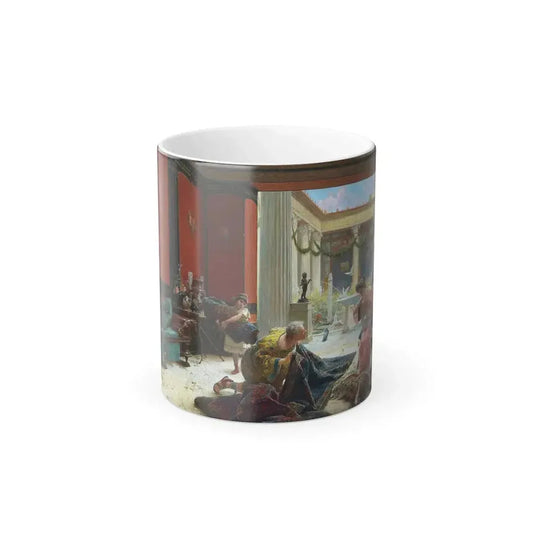 Edoardo Ettore Forti (1850-1940) The Carpet Seller - Color Changing Mug 11oz 11oz - Go Mug Yourself