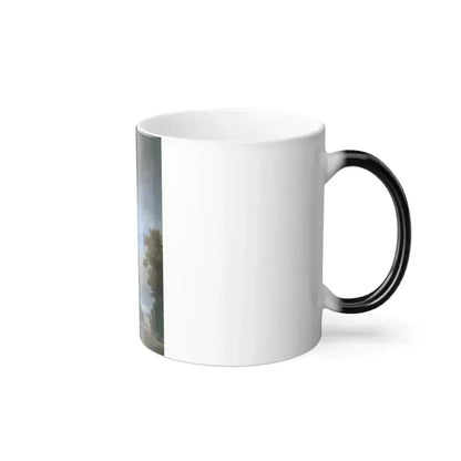 Eduard Gaertner (1801-1877) Garrison Church in Potsdam - Color Changing Mug 11oz - Go Mug Yourself