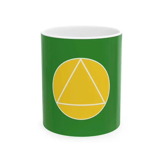 Education Flag of Myanmar (Myanmar) White Coffee Mug 11oz - Go Mug Yourself
