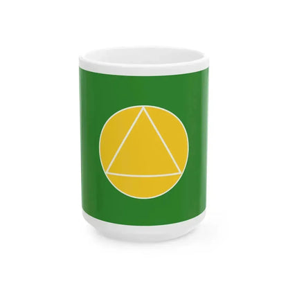 Education Flag of Myanmar (Myanmar) White Coffee Mug 15oz - Go Mug Yourself
