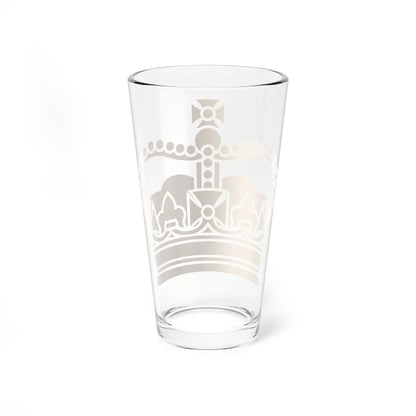 Edward-crown-goldenrod (United Kingdom) (Coat of Arms) Pint Glass 16oz - Go Mug Yourself