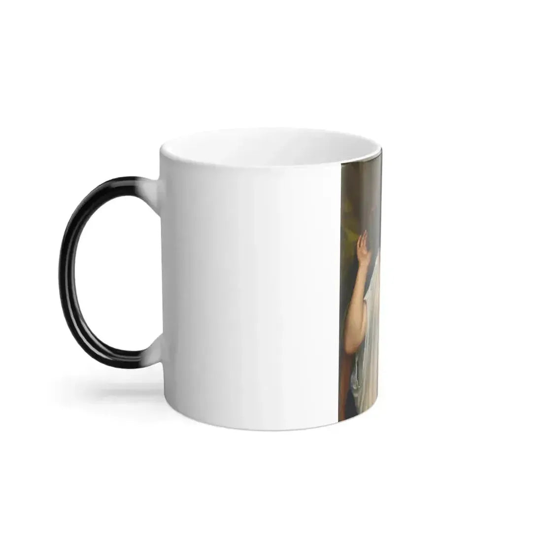 Edward John Poynter (1836-1919) Cressida - Oil on Canvas - Color Changing Mug 11oz - Go Mug Yourself