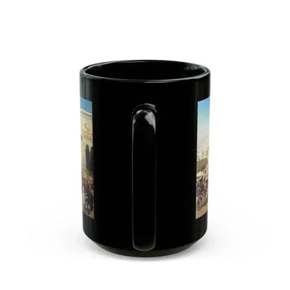 Edward John Poynter (1836-1919) Israel in Egypt - oil on canvas 1867 - Black Coffee Mug - Go Mug Yourself