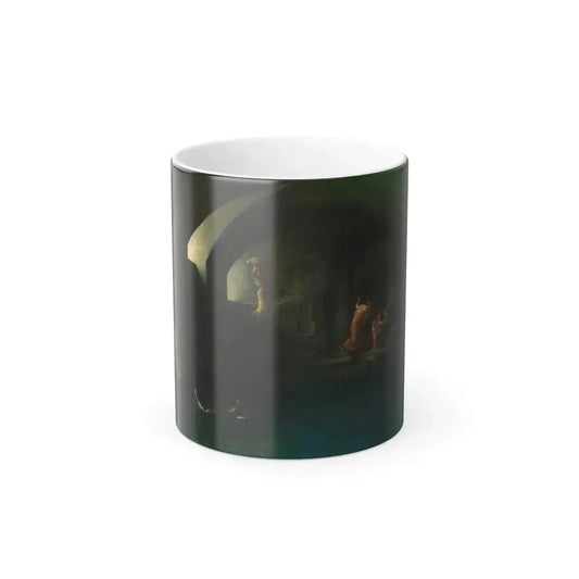 Edward John Poynter (1836-1919) The Champion Swimmer - Color Changing Mug 11oz 11oz - Go Mug Yourself