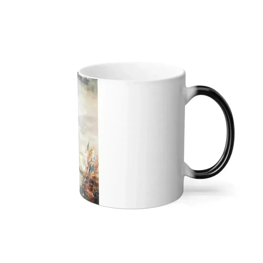 Edward Moran (1829-1901) Statue of Liberty unveiled - 1886 - Color Changing Mug 11oz - Go Mug Yourself