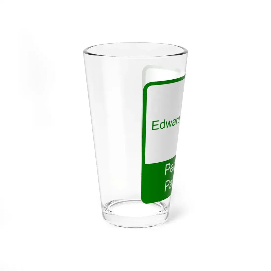 Edward T Breathitt Pennyrile Parkway Shield (Kentucky) (Road Sign) Pint Glass 16oz - Go Mug Yourself