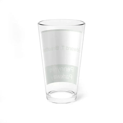 Edward T Breathitt Pennyrile Parkway Shield (Kentucky) (Road Sign) Pint Glss 16oz - Go Mug Yourself