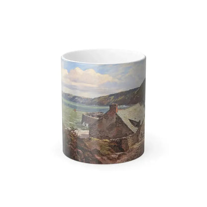 Edward Wilkins Waite (1854-1924) Clovelly - 1881 - Color Changing Mug 11oz 11oz - Go Mug Yourself