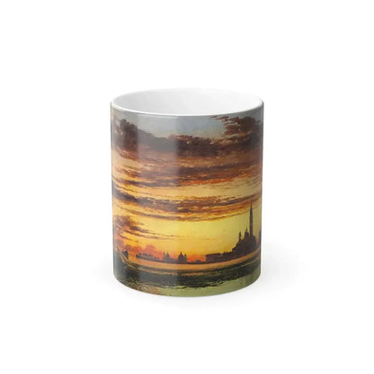 Edward William Cooke (1811-1880) San Giorgio Maggiore, Venice - Oil on canvas - Color Changing Mug 11oz 11oz - Go Mug Yourself