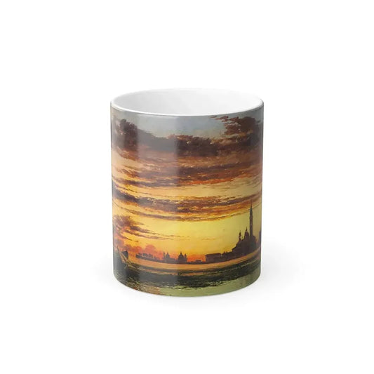 Edward William Cooke (1811-1880) San Giorgio Maggiore, Venice - Oil on canvas - Color Changing Mug 11oz 11oz - Go Mug Yourself