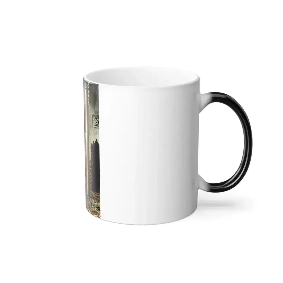Edwin Lord Weeks (1849-1903) A Moorish Interior - oil on canvas 1877 - Color Changing Mug 11oz - Go Mug Yourself