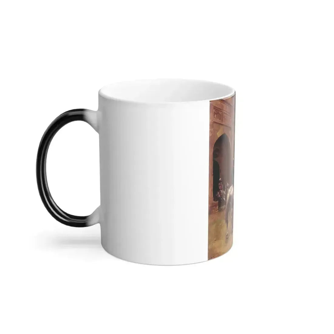 Edwin Lord Weeks (1849-1903) Indian Prince, Palace Of Agra - Color Changing Mug 11oz - Go Mug Yourself