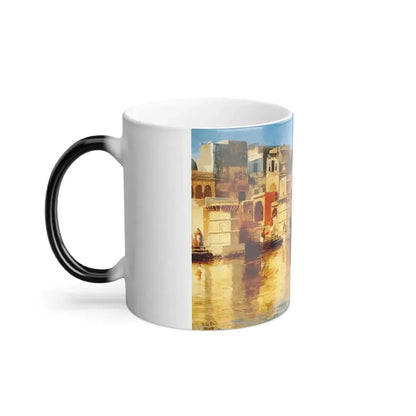 Edwin Lord Weeks (1849-1903) Muttra - oil on canvas 1883 - Color Changing Mug 11oz - Go Mug Yourself