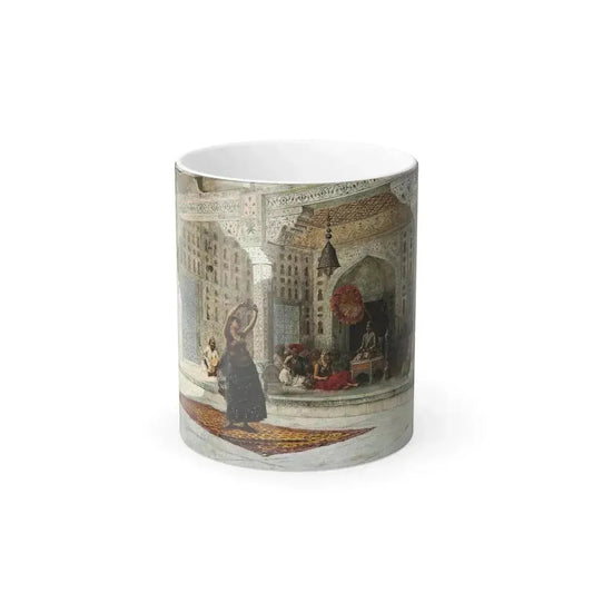 Edwin Lord Weeks (1849-1903) The Nautch - Oil on Canvas - Color Changing Mug 11oz 11oz - Go Mug Yourself