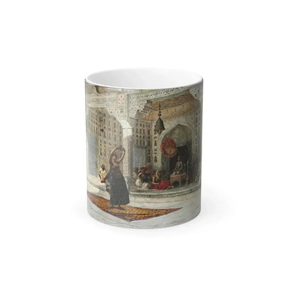 Edwin Lord Weeks (1849-1903) The Nautch - Oil on Canvas - Color Changing Mug 11oz 11oz - Go Mug Yourself