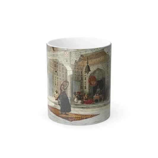 Edwin Lord Weeks (1849-1903) The Nautch - Oil on Canvas - Color Changing Mug 11oz 11oz - Go Mug Yourself