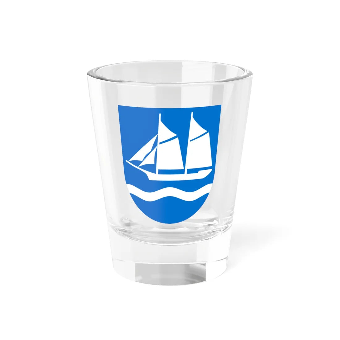 EE Emmaste (Estonia) (Coat of Arms) Shot Glass 1.5oz 1.5oz - Go Mug Yourself